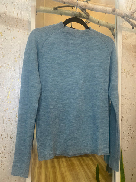 MERINO WOOL TOP 4063 - ARCTIC MELANGE-LAST ONE, XS