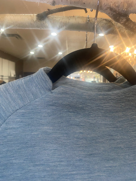 MERINO WOOL TOP 4063 - ARCTIC MELANGE-LAST ONE, XS