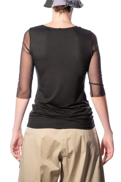 ACCENT STRIPE JERSEY TOP