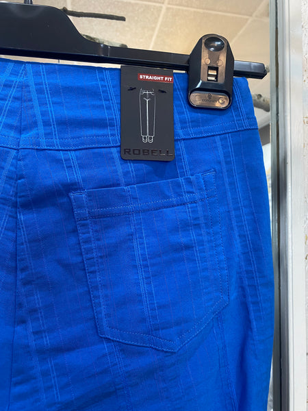 BELLA PALACE BLUE PULL-ON PANTS