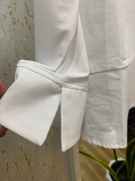 ESSENTIAL BLOUSE - WHITE - ONE LEFT IN SIZE L!