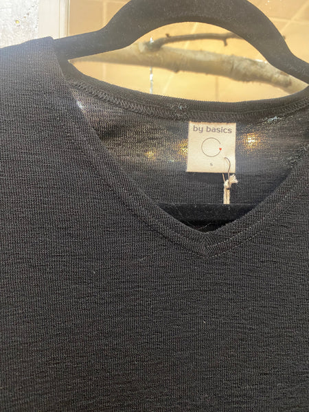 MERINO WOOL TOP 4004 - BLACK