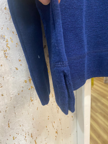 MERINO WOOL TOP 4068 - NAVY