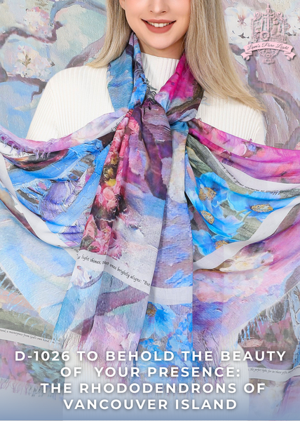 BEAUTY OF YOUR PRESENCE SILK SCARF