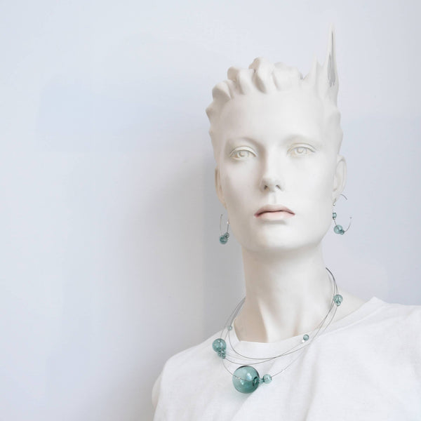 CUMULUS NECKLACE - AQUA