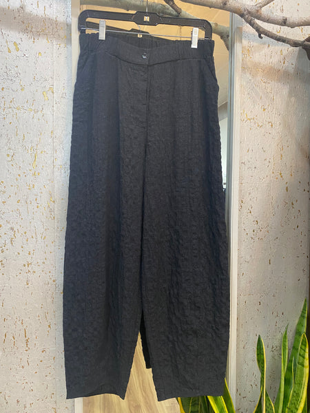 TEXTURED WOOL PANTS-LAST PAIR, size 10