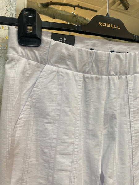 ALINA COTTON PULL-ON PANTS - WHITE - ONE LEFT in size 8!