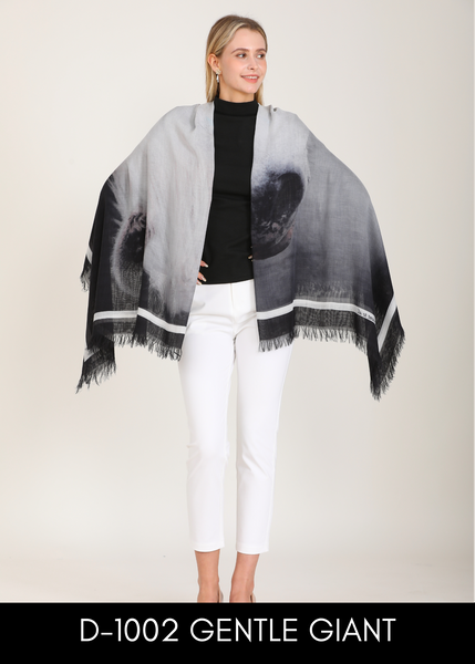 GENTLE GIANT SILK SCARF
