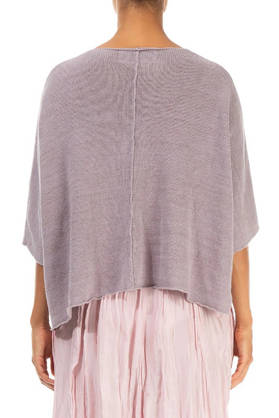 PINTUCK GREIGE LINEN CARDIGAN - ONE LEFT!