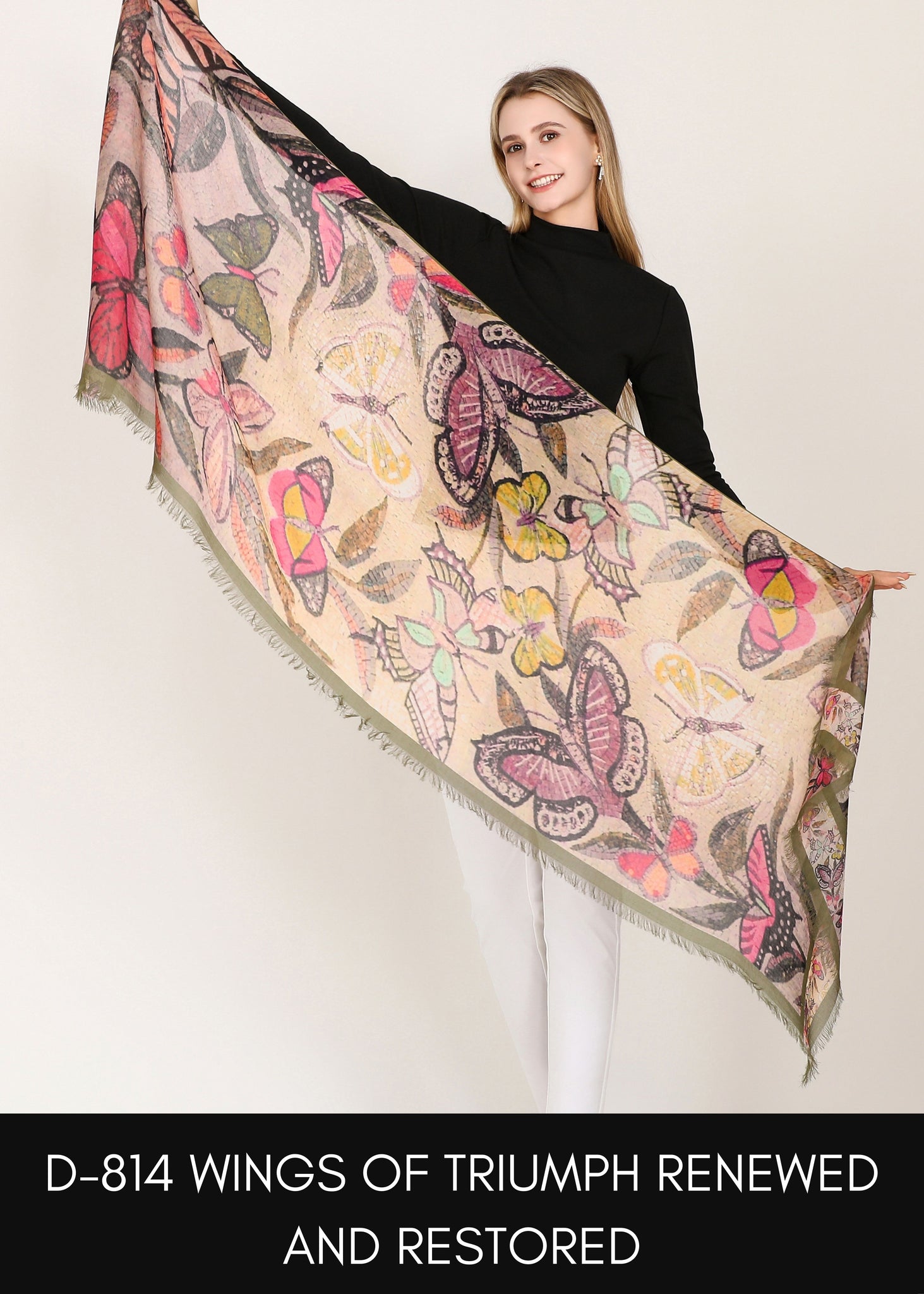 WINGS OF TRIUMPH SILK SCARF