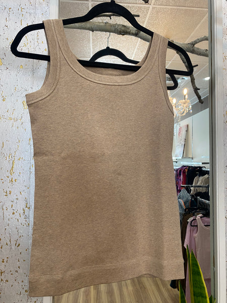 ORGANIC COTTON TANK TOP 2303 - LATTE