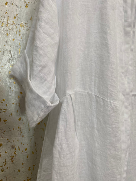 TESSA DUSTER COAT - WHITE