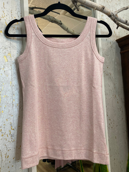 ORGANIC COTTON TANK TOP 2303 - ROSE MELANGE