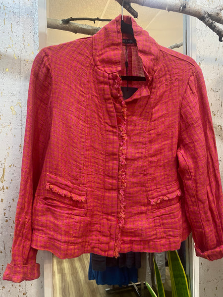 FREYED EDGE HERITAGE LINEN JACKET