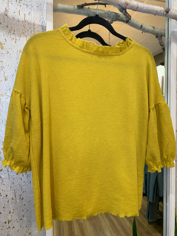 MERINO WOOL TOP 4055 - LEMON CURRY