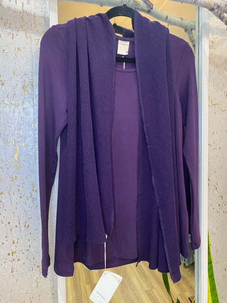 BAMBOO TOP 4602 - AUBERGINE