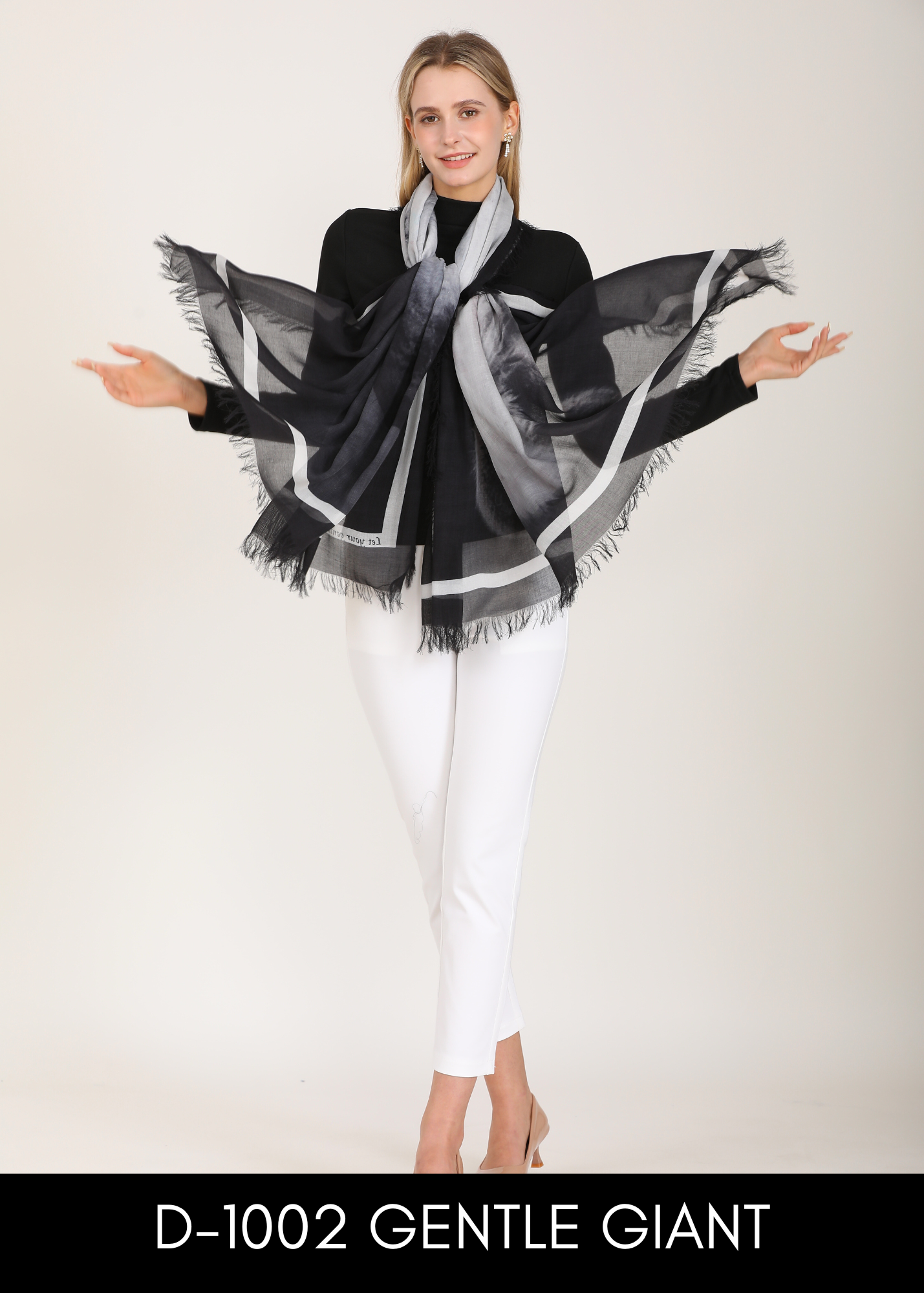 GENTLE GIANT SILK SCARF