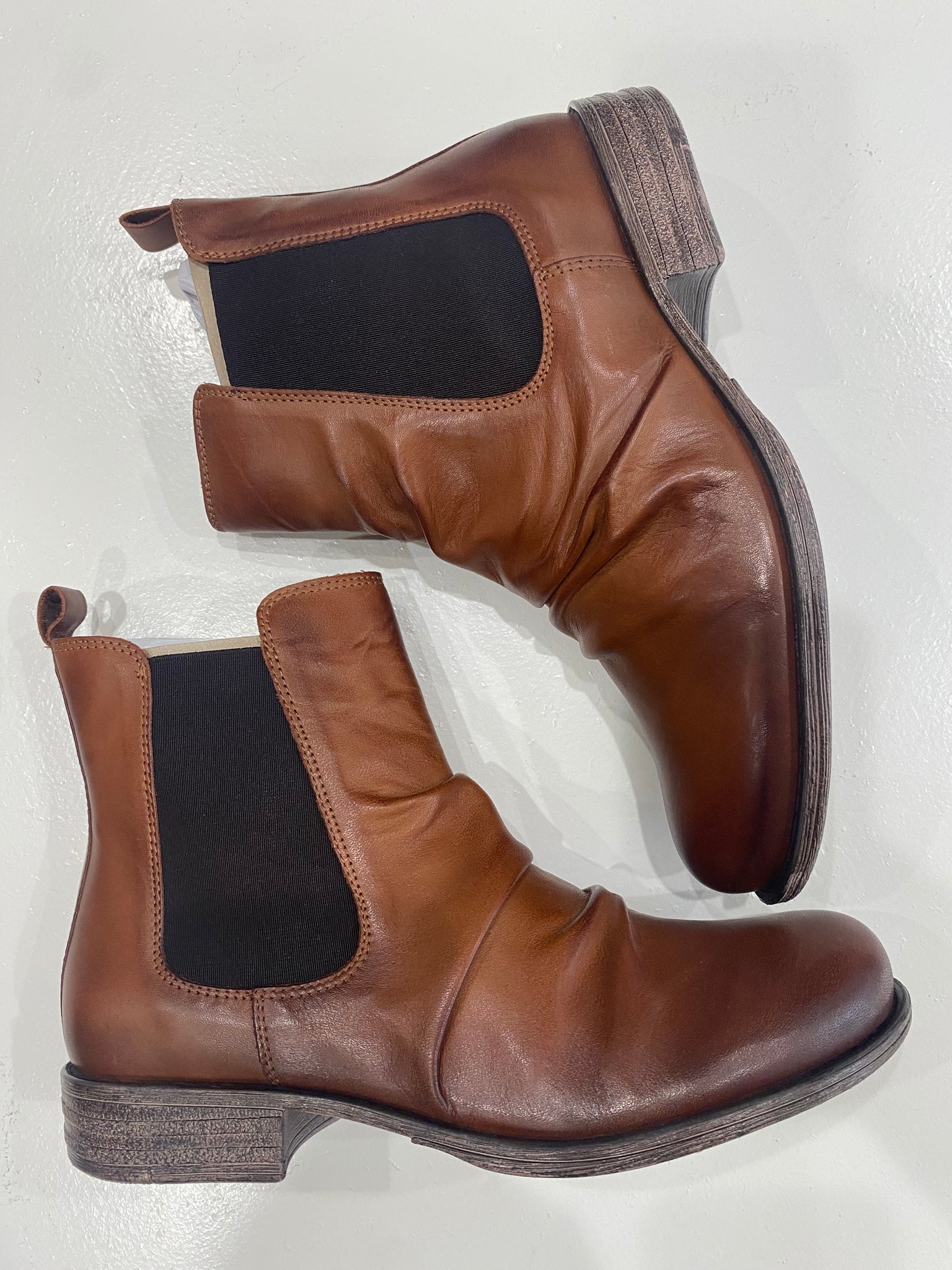 LISSIE BOOTIE - BRANDY