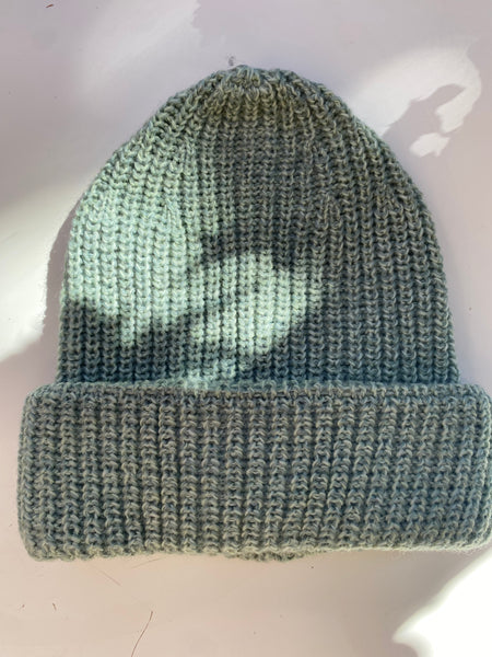 ZINNIA CHUNKY KNIT HAT - SAGE