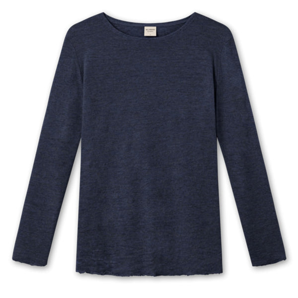 MERINO WOOL TOP 4002 - INDIGO MELANGE