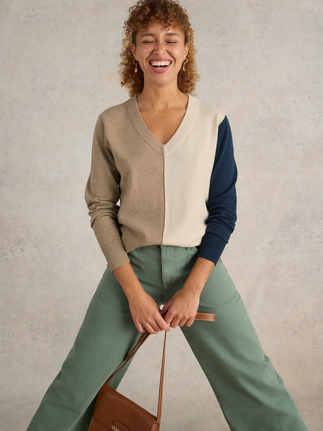 MAGGIE COTTON/MERINO SWEATER