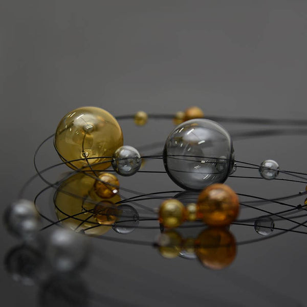 CUMULUS NECKLACE - GREY