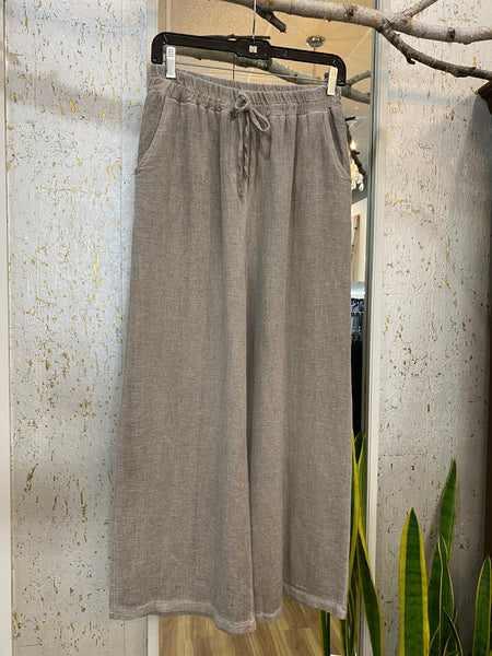 FANGO LINEN/COTTON PANT