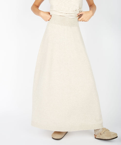 WHIMBREL MERINO WOOL SKIRT