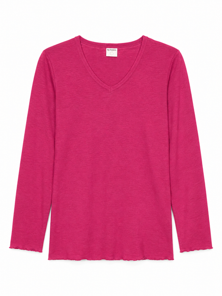 MERINO WOOL TOP 4004 - FUCHSIA PINK