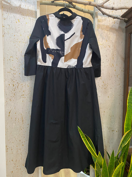ZEBRA COTTON DRESS