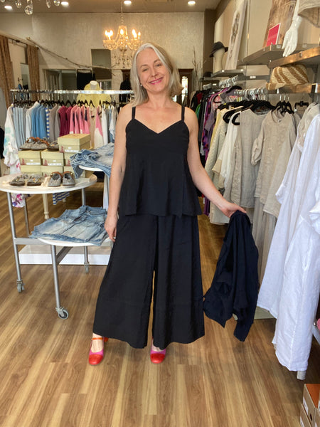 MELFI WIDE LEG PANTS - ONE LEFT in size L!