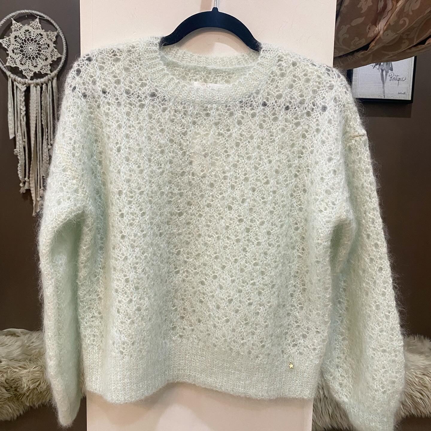 CHIMON MOHAIR SWEATER - ONE LEFT in size M!