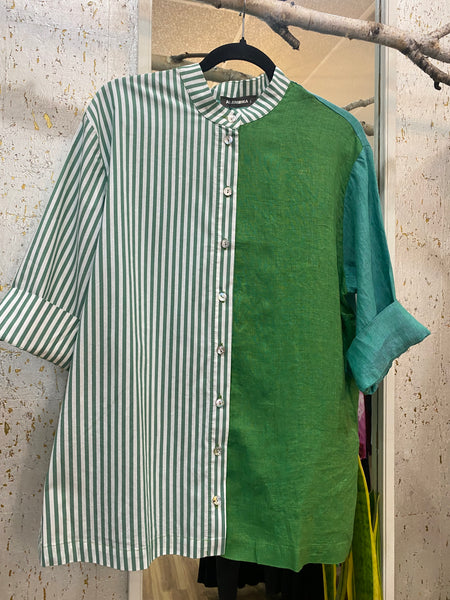 BREEZE RESORT LINEN TOP