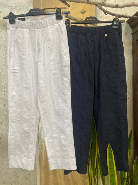 ALINA COTTON PULL-ON PANTS