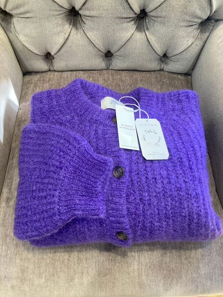 ALMA KID MOHAIR CARDIGAN
