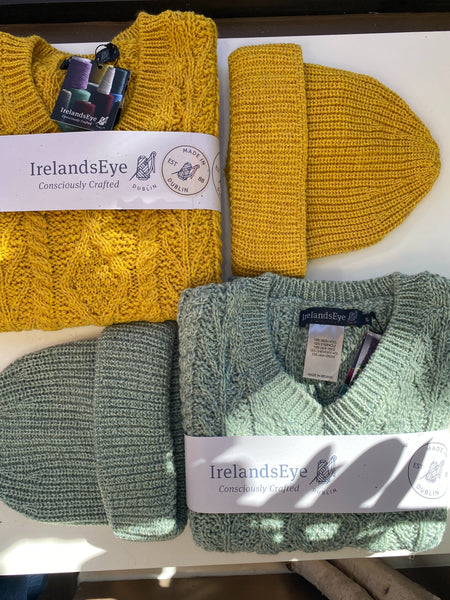 ZINNIA CHUNKY KNIT HAT - SUNFLOWER