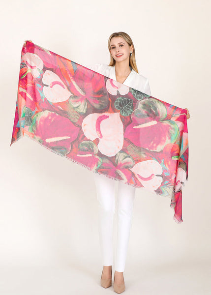 DANCE THE CALYPSO SILK SCARF