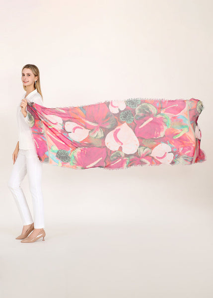 DANCE THE CALYPSO SILK SCARF