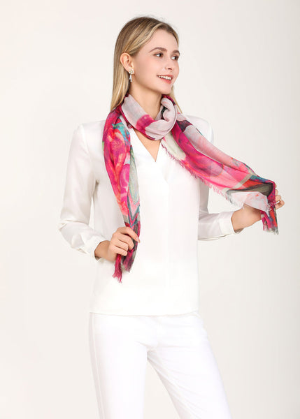 DANCE THE CALYPSO SILK SCARF
