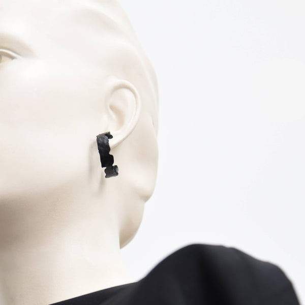 MIRA EARRINGS - SATIN GOLD