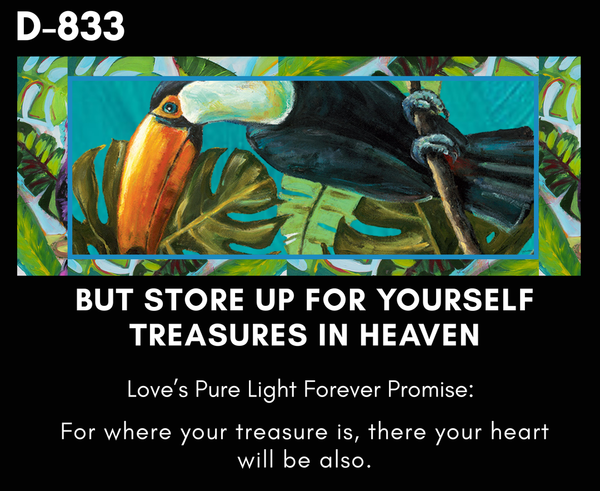 TREASURES IN HEAVEN SILK SCARF