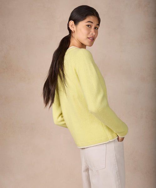 KILLNEY CARDIGAN - LEMON ZEST-LAST ONE, size M