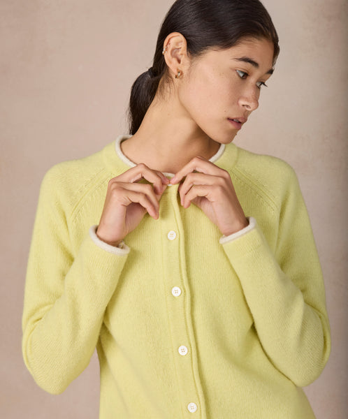 KILLNEY CARDIGAN - LEMON ZEST-LAST ONE, size M