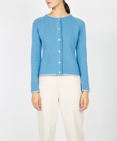KILLNEY CARDIGAN - AZURE BLUE