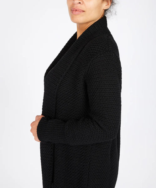 KILCOOLE TEXTURED CARDIGAN - DARK NIGHT