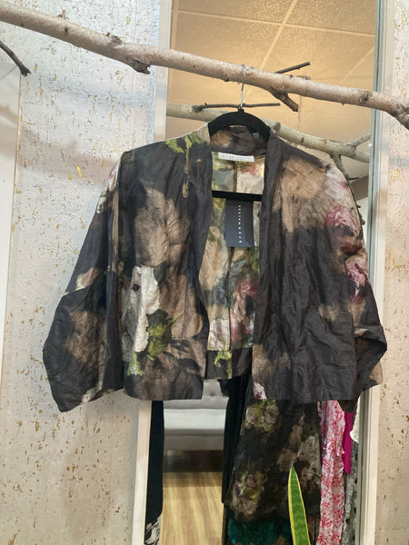 FIORE LOTUS CROPPED JACKET