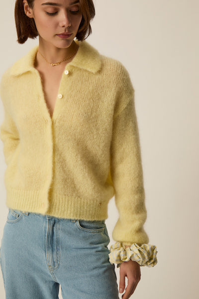 ALPOLO MOHAIR CARDIGAN - ONE LEFT in size S/M!