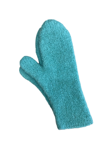 MERINO FELTED MITTENS - MINT GREEN