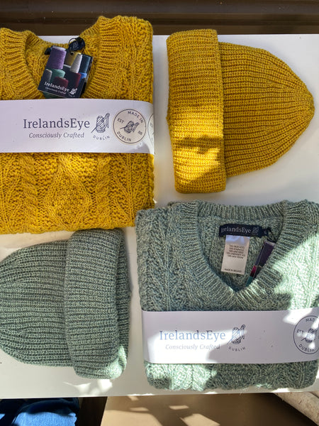 ZINNIA CHUNKY KNIT HAT - SAGE