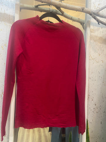 MERINO WOOL TOP 4063 - RASPBERRY RED